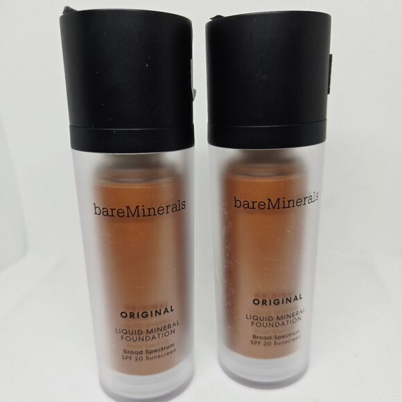 bareMinerals Other - NWOB bareMinerals Original Liquid Mineral Foundation Golden Dark 25 TWO 1fl oz